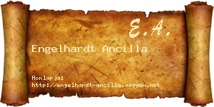 Engelhardt Ancilla névjegykártya